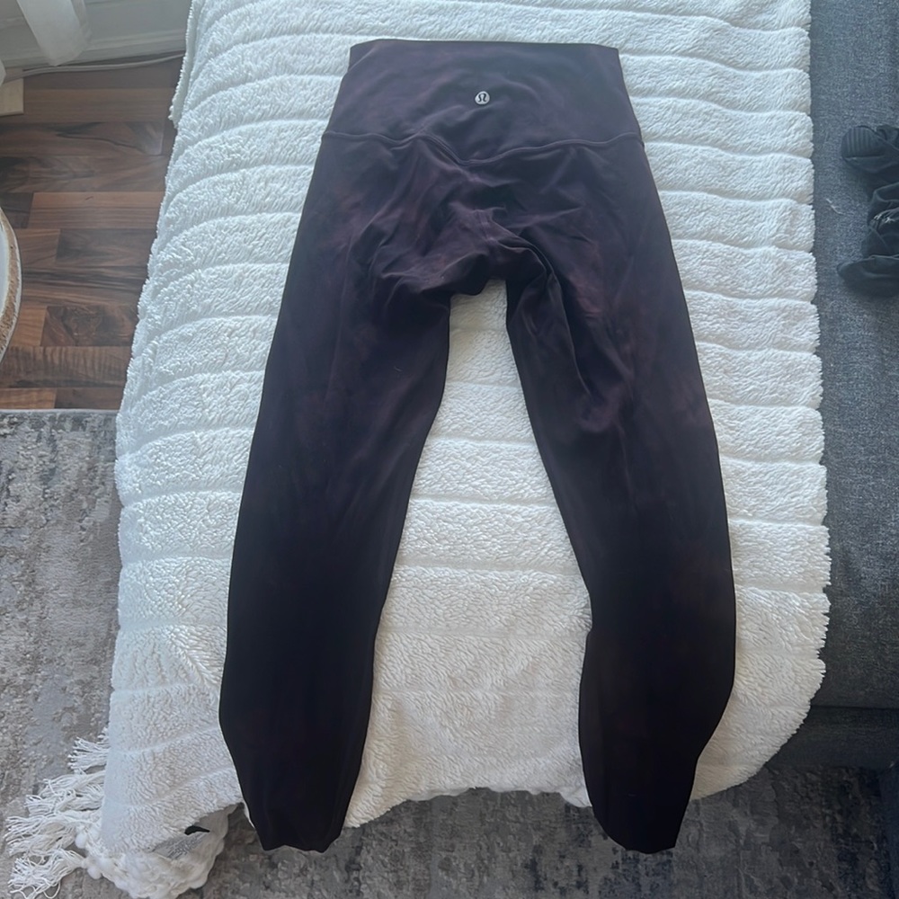 Lululemon align 28” tie die